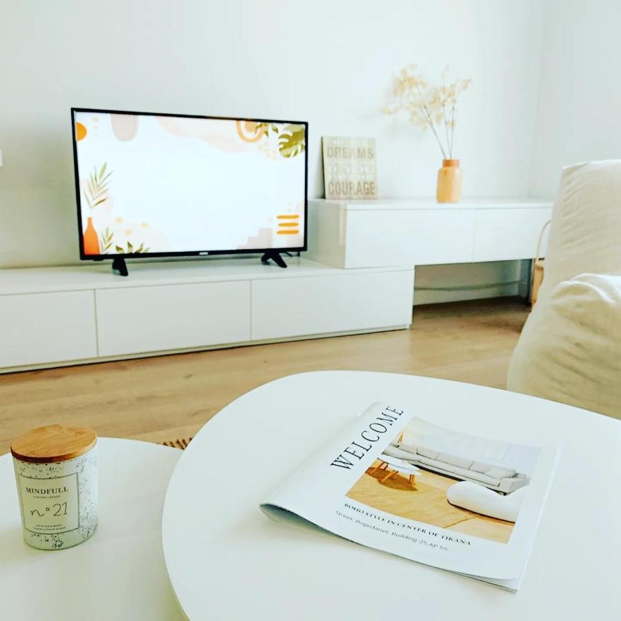 Boho Style In Center Of Tirana Apartman Kültér fotó